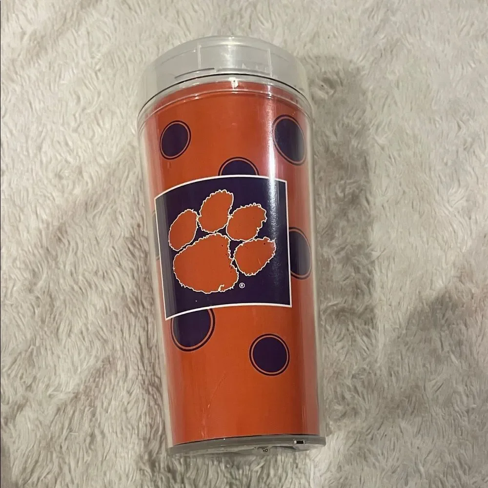 Clemson Orange Tumbler